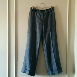 ANN TAYLOR TWEED WOOL PANTS